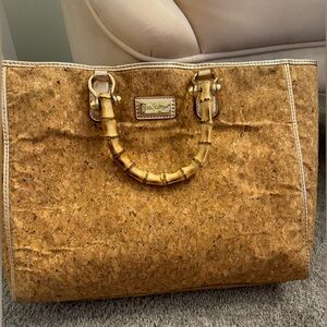 Lilly Pulitzer cork tote